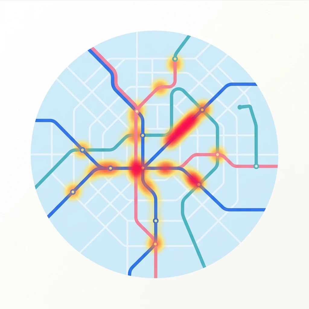Measure and visualize ridership in real-time